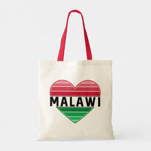 Bolso De Tela Amo Malawi, el corazón de Malawi