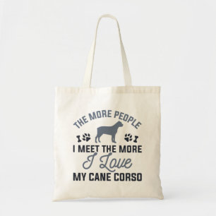 Bolso De Tela Amo Mi Cañón Corso