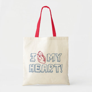 Bolso De Tela Amo Mi Corazón
