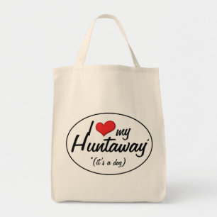 Bolso De Tela Amo mi Huntaway (es un perro)