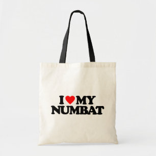BOLSO DE TELA AMO MI NUMBAT