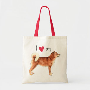Bolso De Tela Amo mi Shiba Inu
