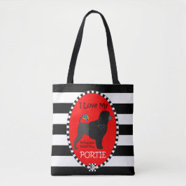 Bolso De Tela Amo Mi tote Portie