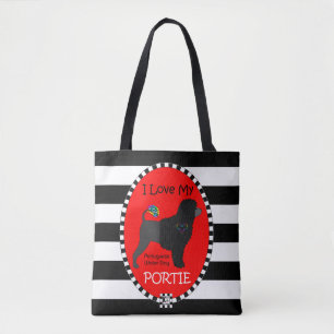 Bolso De Tela Amo Mi tote Portie