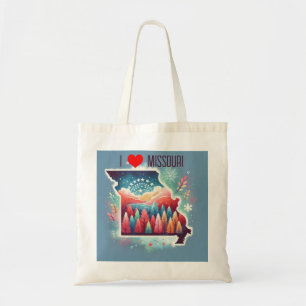 Bolso De Tela Amo Misuri