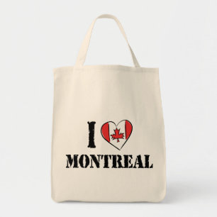 Bolso De Tela Amo Montreal Canadá