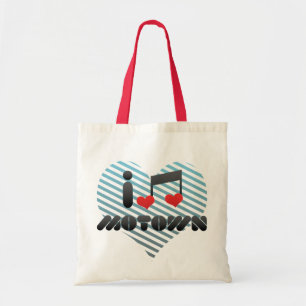 Bolso De Tela Amo Motown
