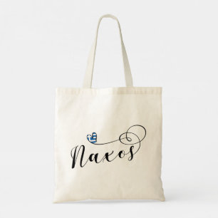 Bolso De Tela Amo Naxos, Bandera Griega