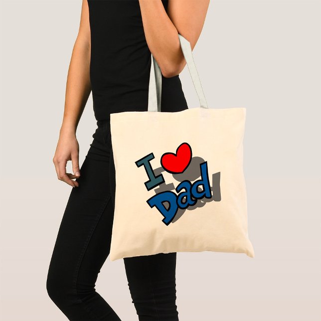 Bolso De Tela Amo Papá (Subido por el creador)