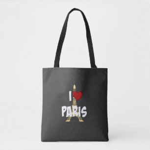 Bolso De Tela Amo París
