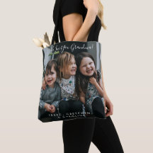 Amo personalizado, foto de la abuela escrita a man