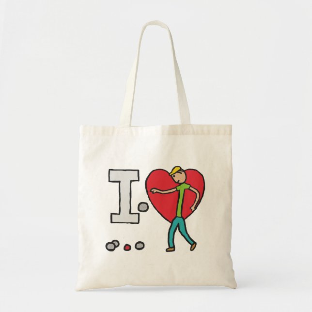 Bolso De Tela Amo Petanque (Frente)