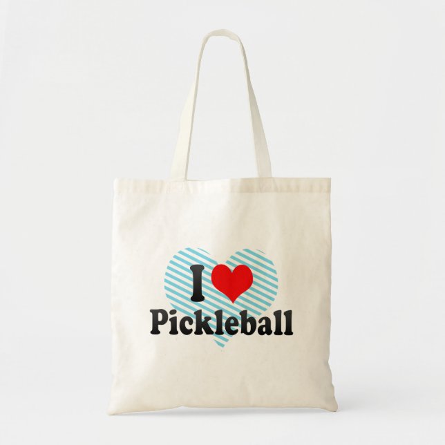 Bolso De Tela Amo Pickleball (Frente)