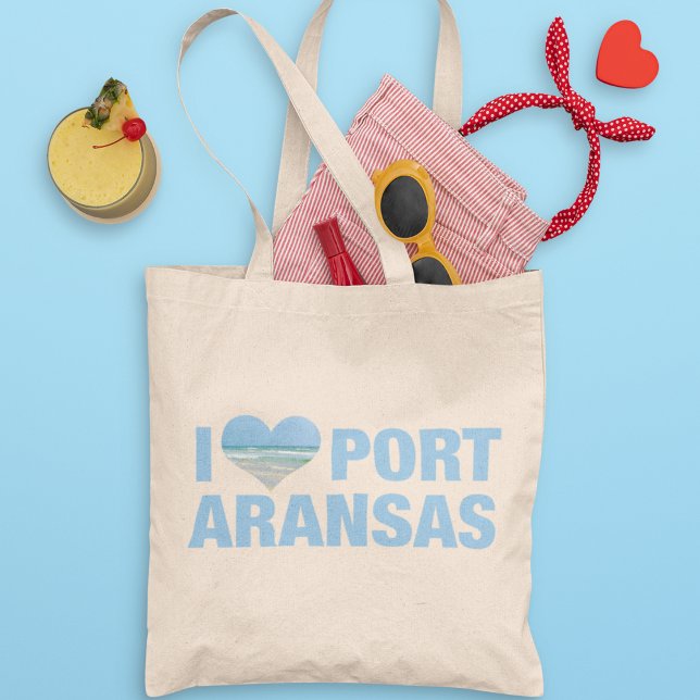 Bolso De Tela Amo Port Aransas Cute Texas Beach Vacation (Subido por el creador)