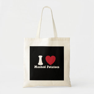 Bolso De Tela Amo Puré De Papas Regalo De Cena De Acción De Grac