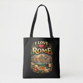 Bolso De Tela Amo Roma