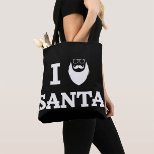 Bolso De Tela Amo Santa