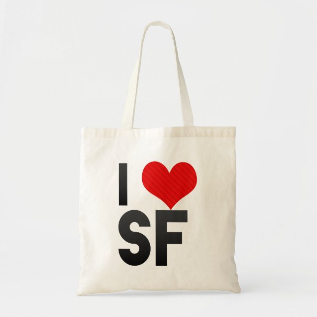 Bolso De Tela Amo SF (Frente)