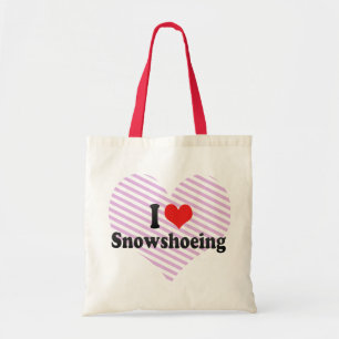 Bolso De Tela Amo Snowshoeing