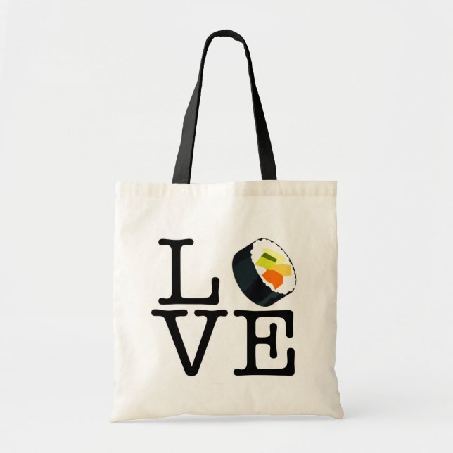 Bolso De Tela Amo Sushi Bag (Frente)