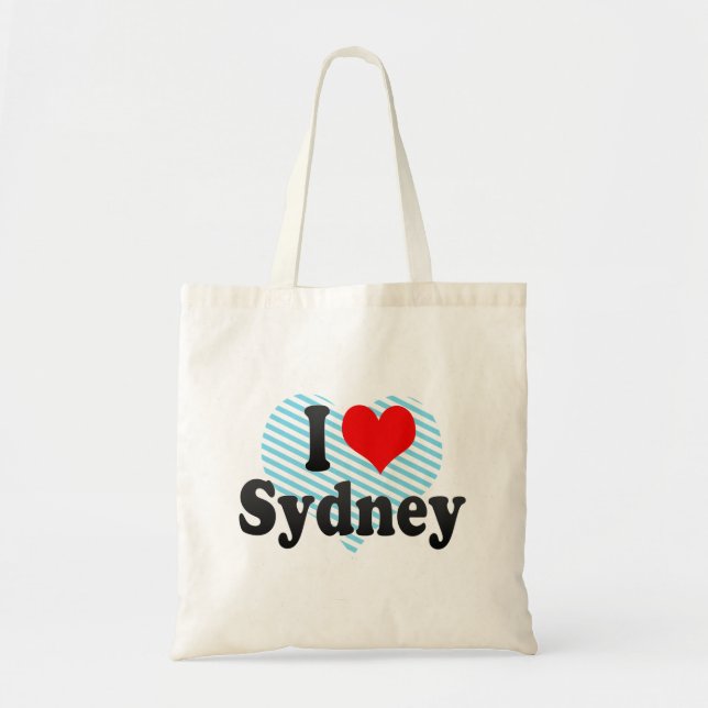 Bolso De Tela Amo Sydney (Frente)