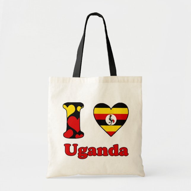 Bolso De Tela Amo Uganda (Frente)