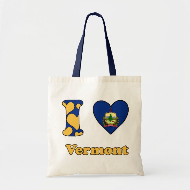 Bolso De Tela Amo Vermont (Frente)