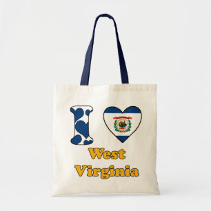 Bolso De Tela Amo Virginia Occidental