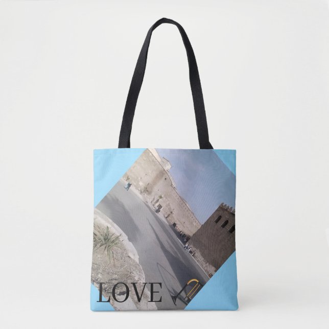 BOLSO DE TELA AMOR  (Anverso)