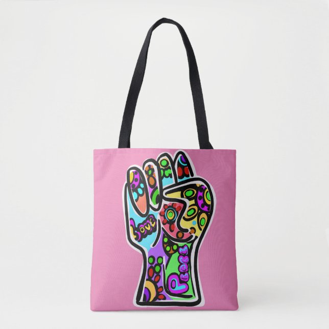 BOLSO DE TELA AMOR (Anverso)
