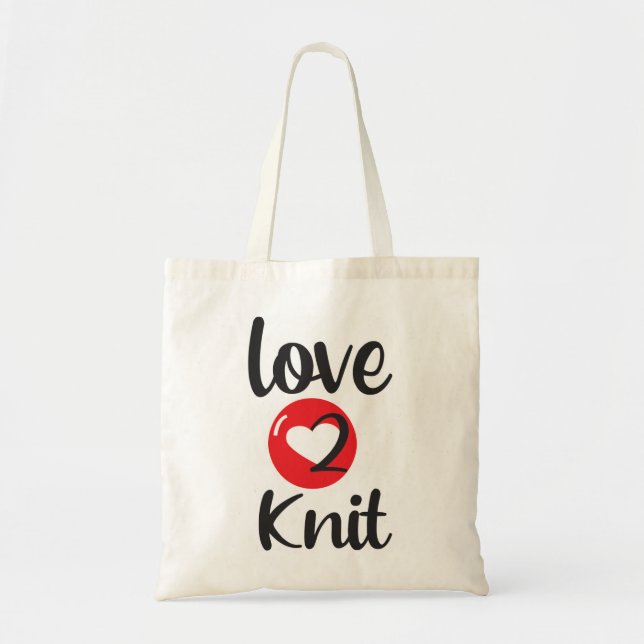 Bolso De Tela amor 2 Knit (Frente)