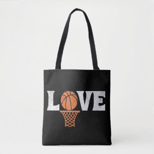 Bolso De Tela Amor al básquetbol