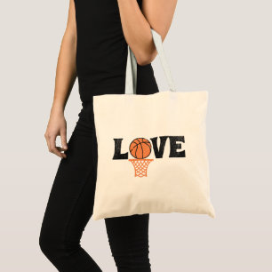 Bolso De Tela Amor al básquetbol