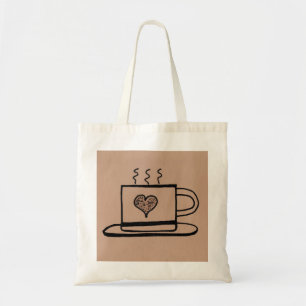 Bolso De Tela Amor al Café