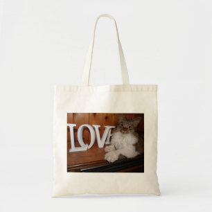 Bolso De Tela Amor al gato Maine Coon