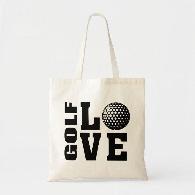 Bolso De Tela Amor al golf (Frente)