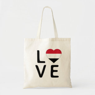 Bolso De Tela Amor - Bandera de Yemen