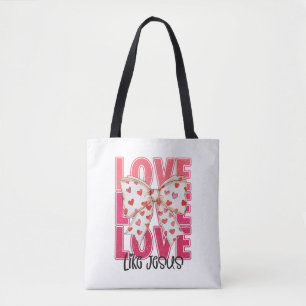 Bolso De Tela Amor como Jesús