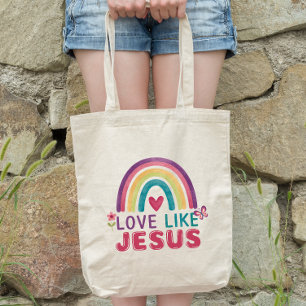Bolso De Tela Amor Como Jesús, Fe Inspirada