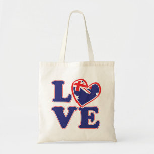 Bolso De Tela Amor-con-Australia-Corazón