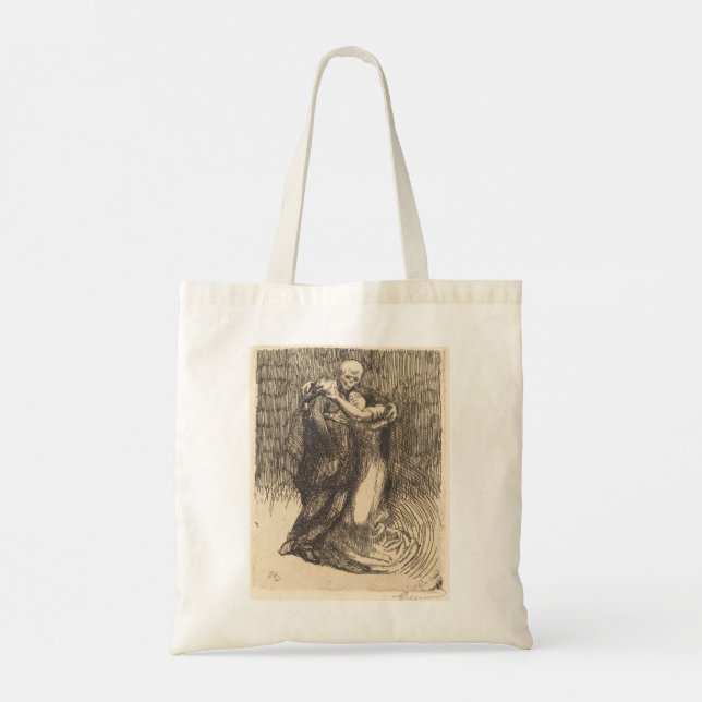 Bolso De Tela Amor consagrado (por Paul-Albert Besnard) (Reverso)