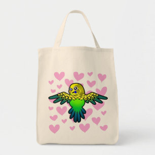 Bolso De Tela Amor de Budgie