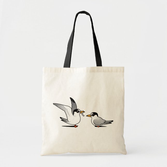 Bolso De Tela Amor de la golondrina de mar (Frente)