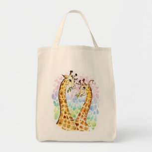 Bolso De Tela Amor de la jirafa