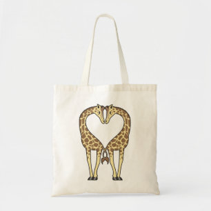 Bolso De Tela Amor de la jirafa