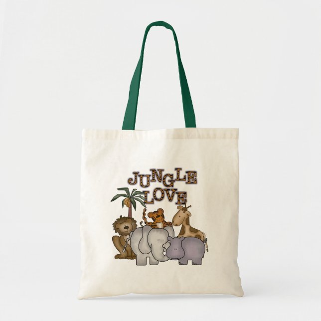 Bolso De Tela Amor de la selva (Frente)
