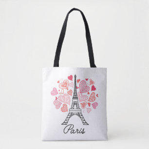 Bolso De Tela Amor de París, Francia