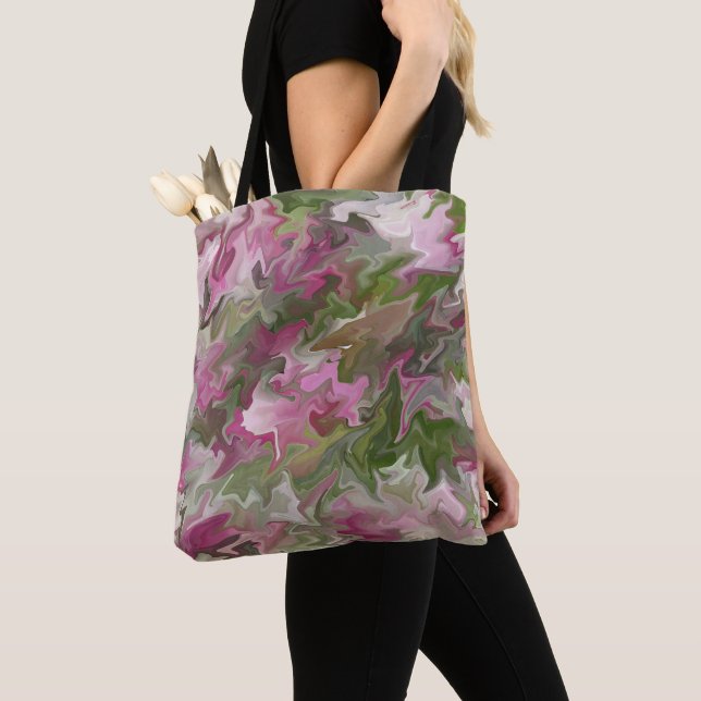 Bolso De Tela Amor de primavera..... (Detalle)