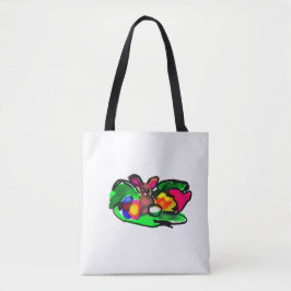 Bolso De Tela Amor de primavera de conejo