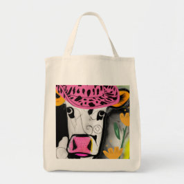 Bolso De Tela Amor de vaca